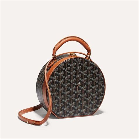 the alto hatbox trunk bag goyard price|Goyard Goyardine Alto Hatbox .